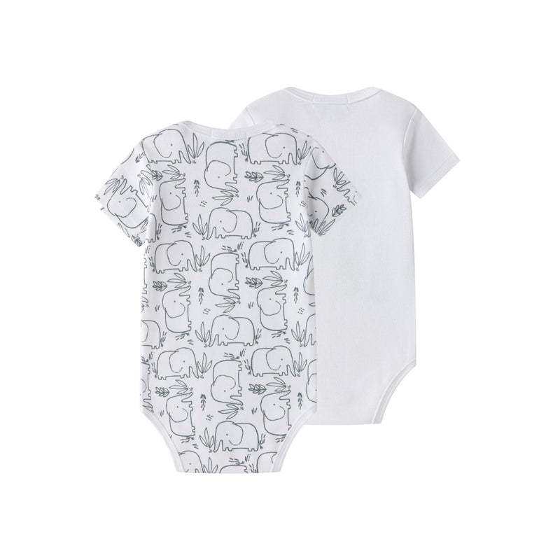 Σετ Βρεφικά Φορμάκια Elephants Mint