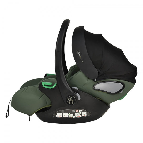 Κάθισμα Αυτοκινήτου Με Ανάκληση Baby Forest Green i-Size 40-87cm BebeStars