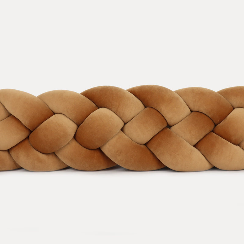 Τετραπλή Πάντα Πλεξούδα Velvet Cinnamon