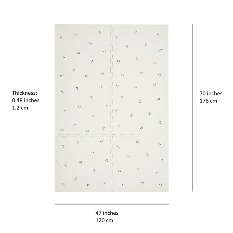Δάπεδο Ασφαλείας Blueberry Natural 120x178cm
