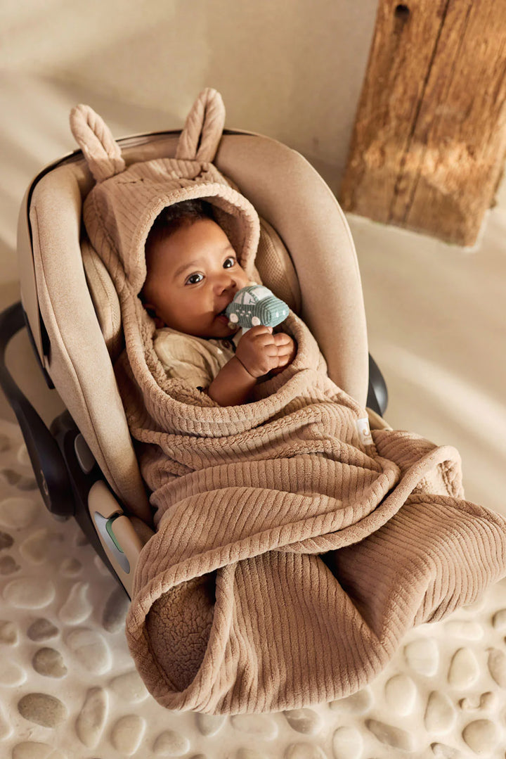 Κουβερτάκι Φασκιώματος Λαγουδάκι Milky Coffee