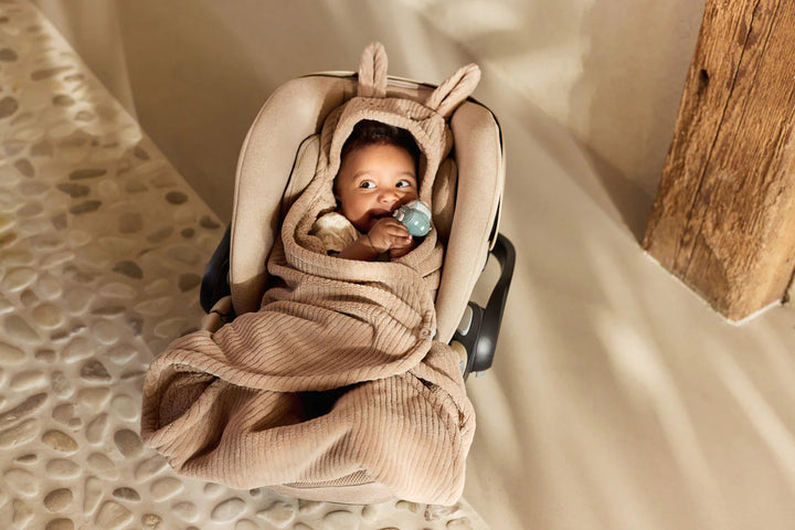 Κουβερτάκι Φασκιώματος Λαγουδάκι Milky Coffee