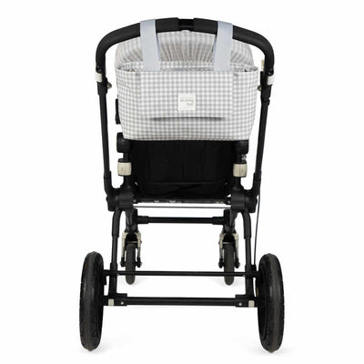 Οργανωτής Καροτσιού I Love Vichy Grey