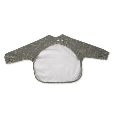 Αδιάβροχη Σαλιάρα-Ποδιά με Μανίκια Poppy Mouse Olive