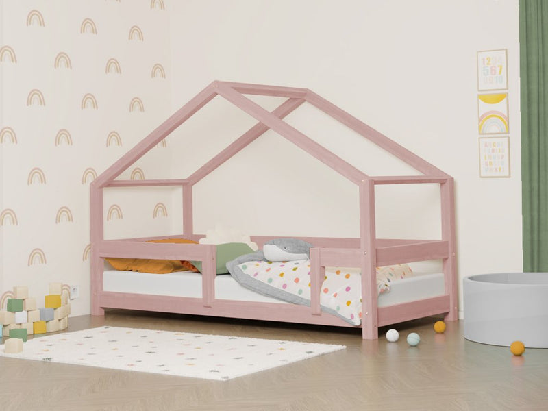 Παιδικό Κρεβάτι Σπιτάκι Μοντεσσόρι Ημίδιπλο Lisa