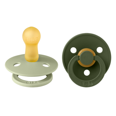 Πιπίλα Colour Latex Sage/ Hunter Green 2τμχ 6-18m