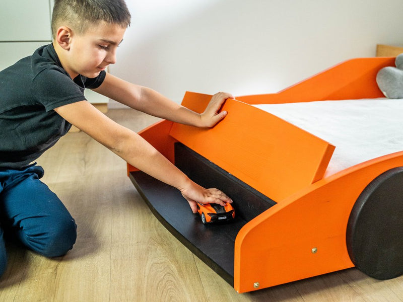 Παιδικό Κρεβάτι Sports Car 80x160cm - 10% Έκπτωση στο Στρώμα