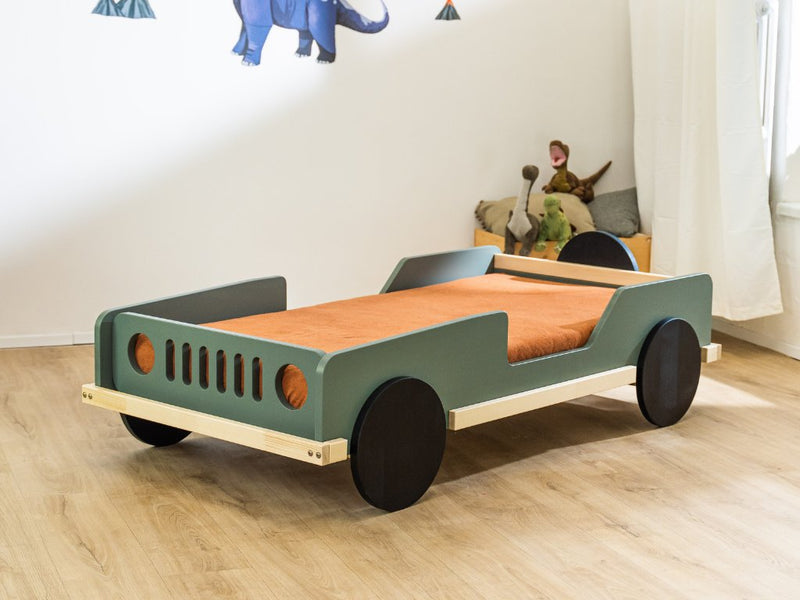 Παιδικό Κρεβάτι Jeep 80x160cm - 10% Έκπτωση στο Στρώμα