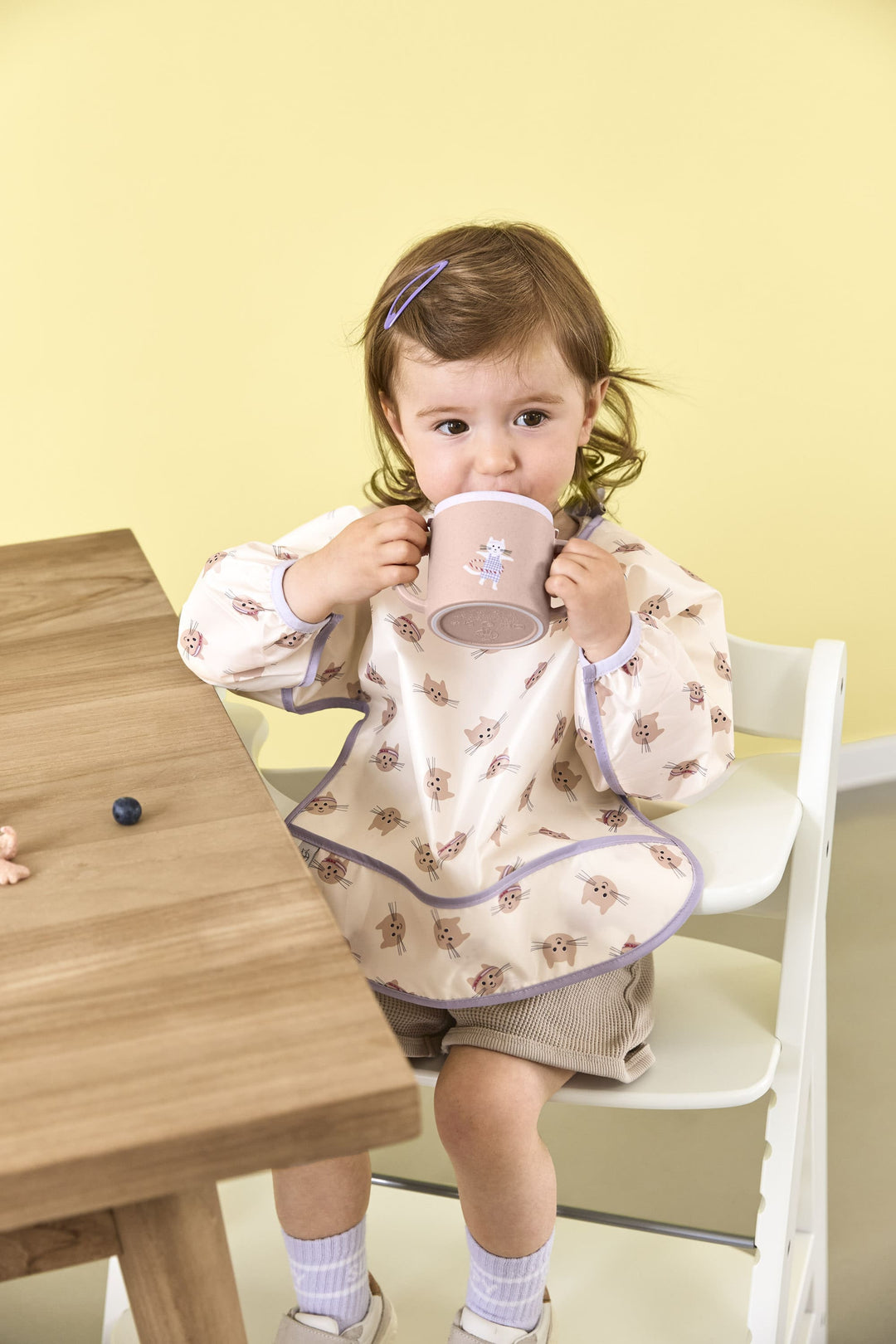 Εκπαιδευτικό Ποτηράκι Με Διπλό Χερούλι Tiny Team Cat