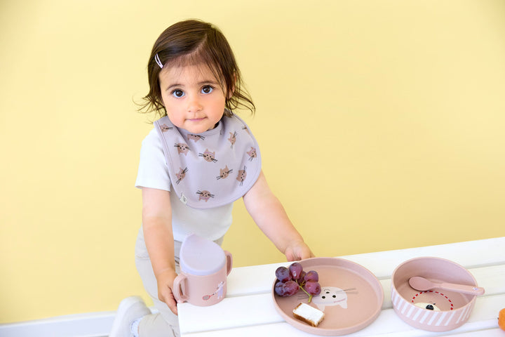 Εκπαιδευτικό Ποτηράκι Με Διπλό Χερούλι Tiny Team Cat