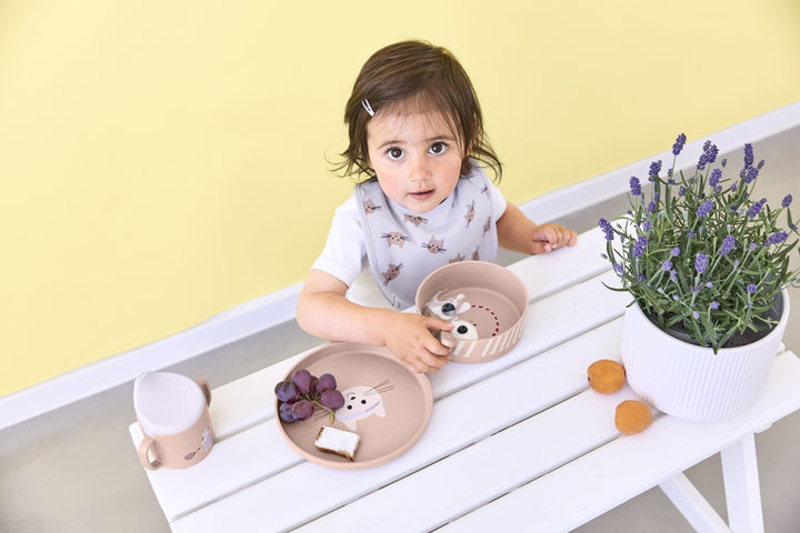 Εκπαιδευτικό Ποτηράκι Με Διπλό Χερούλι Tiny Team Cat