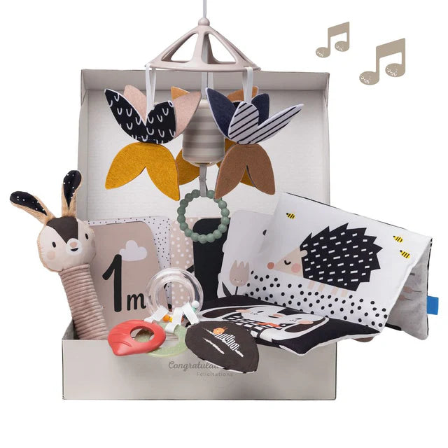 Σετ Δώρου για Νεογέννητο Black and White