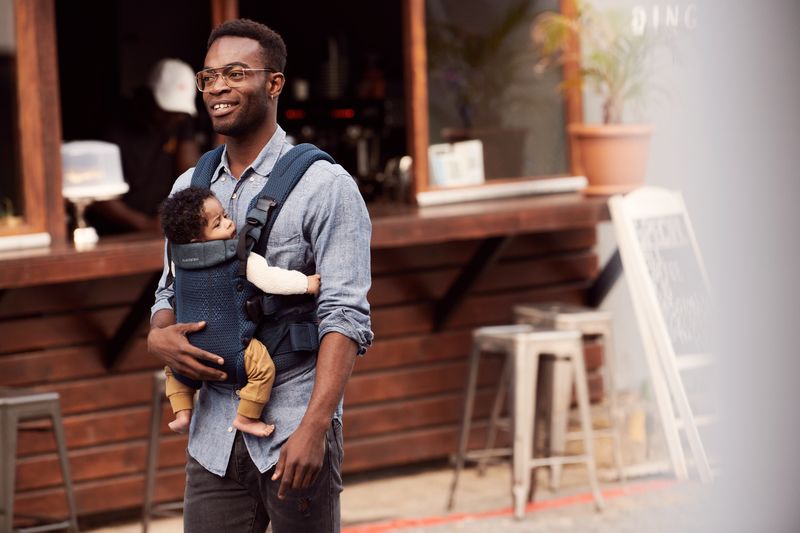 Μάρσιπος Babybjorn Mesh Harmony Navy Blue