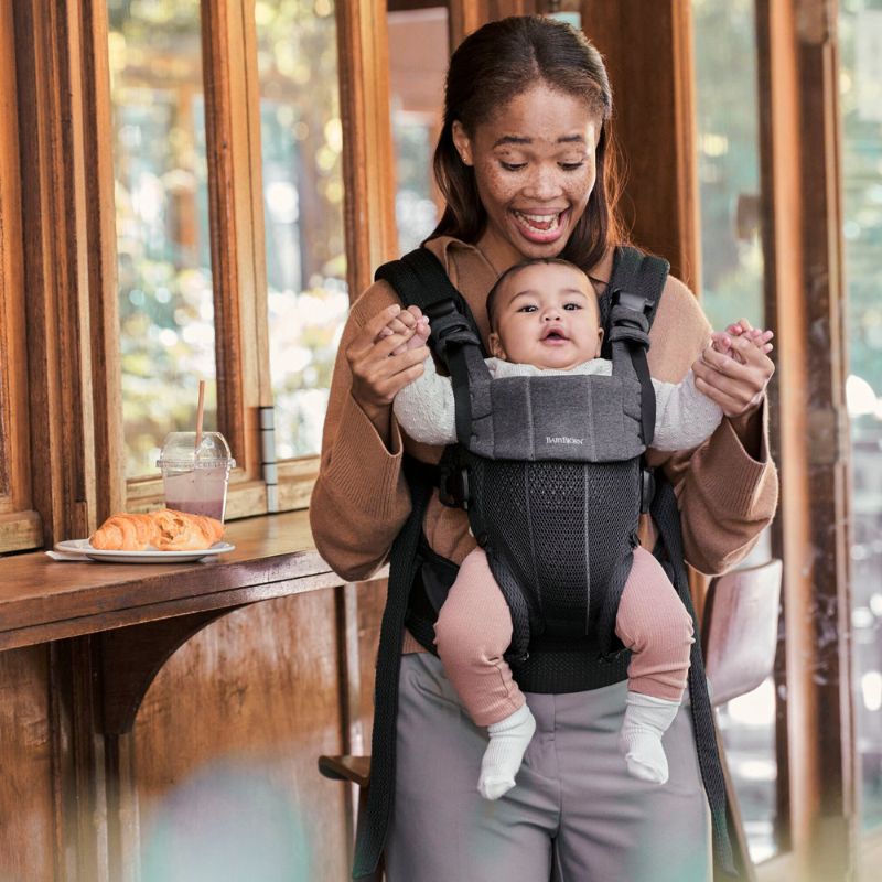 Μάρσιπος Babybjorn Mesh Harmony Black