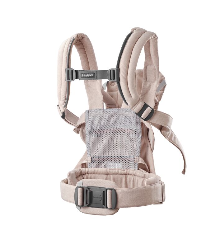 Μάρσιπος Harmony Woven Light Pink Melange Babybjorn
