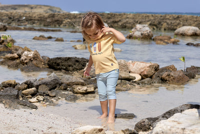 Αντιηλιακό Μπλουζάκι Θαλάσσης UV Surfboards Vanilla 19-24m