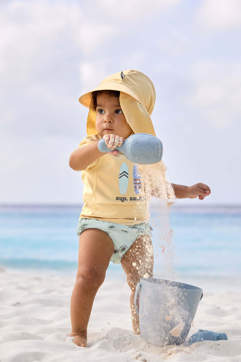 Αντιηλιακό Μπλουζάκι Θαλάσσης UV Surfboards Vanilla 19-24m