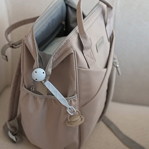 Κλιπ Πιπίλας Σιλικόνης Baby Pink 0+m