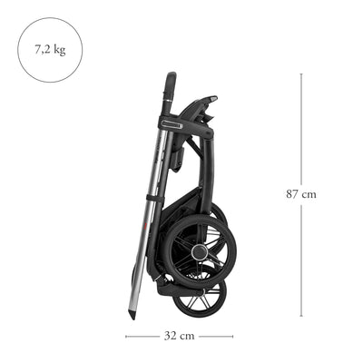 Βρεφικό Καρότσι Aptica Platinum Grey Inglesina 2025