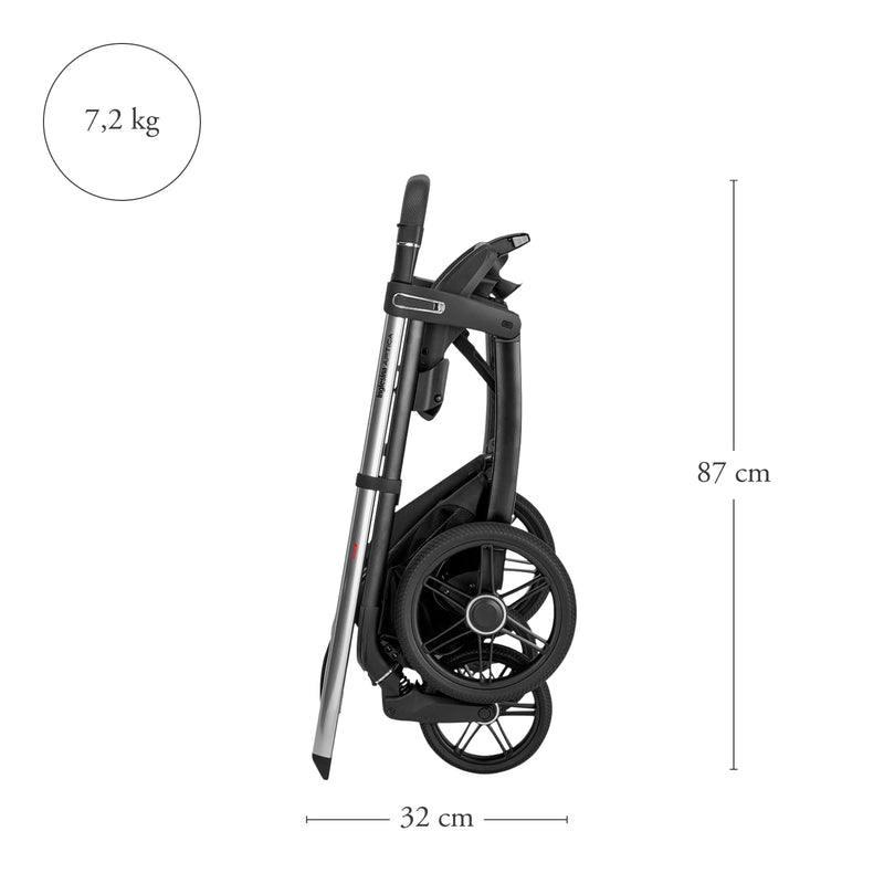 Βρεφικό Καρότσι Aptica Platinum Grey Inglesina 2025