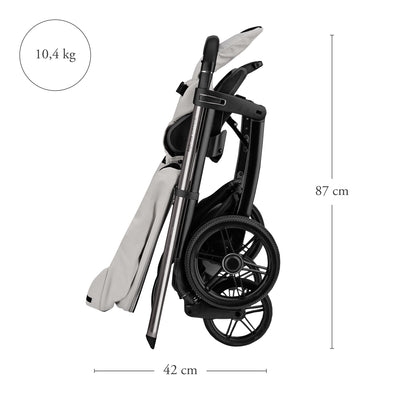 Βρεφικό Καρότσι Aptica Platinum Grey Inglesina 2025
