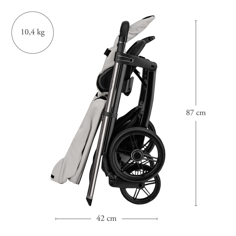 Βρεφικό Καρότσι Aptica Velvet Grey Inglesina 2025
