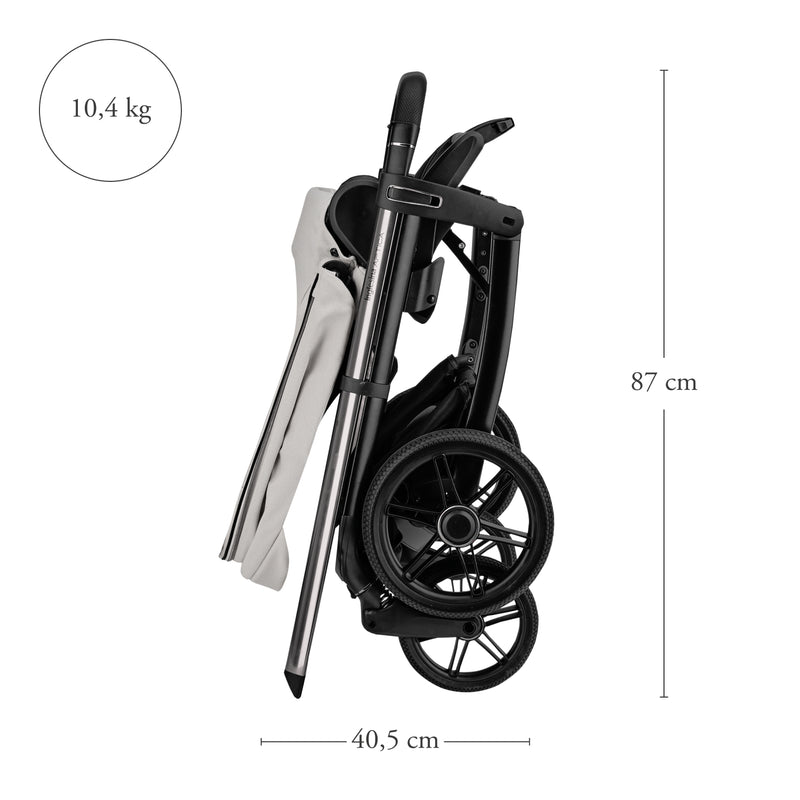 Βρεφικό Καρότσι Aptica Platinum Grey Inglesina 2025