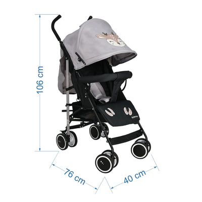 Παιδικό Καρότσι Buggy Deer Grey Bebestars