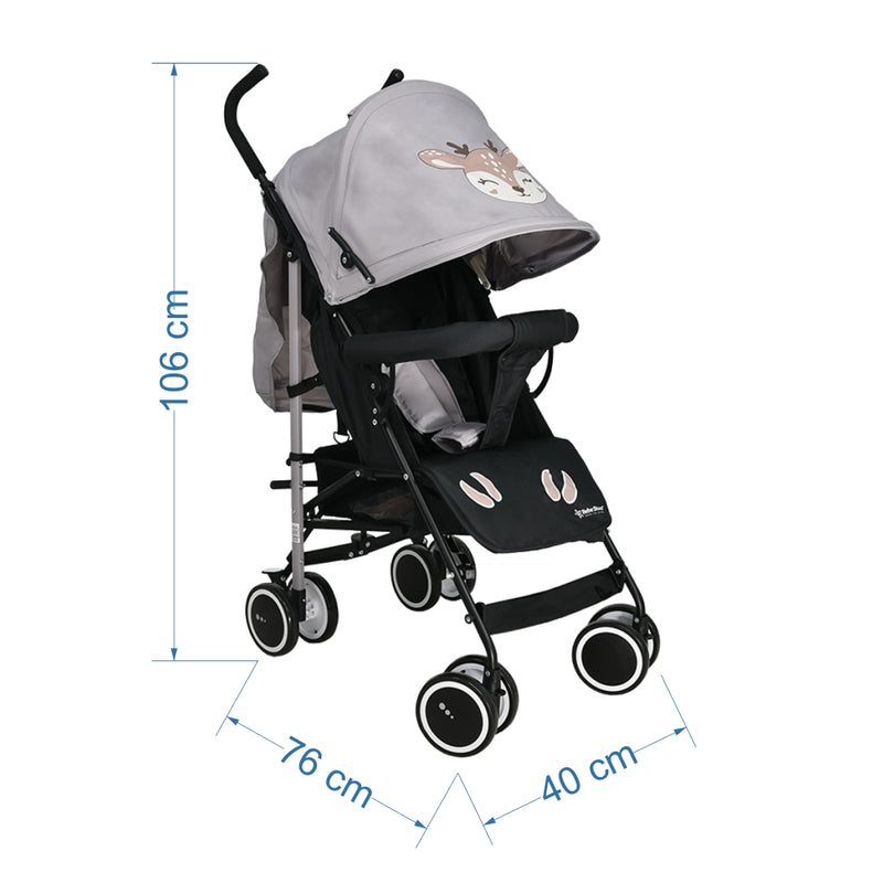 Παιδικό Καρότσι Buggy Deer Grey Bebestars