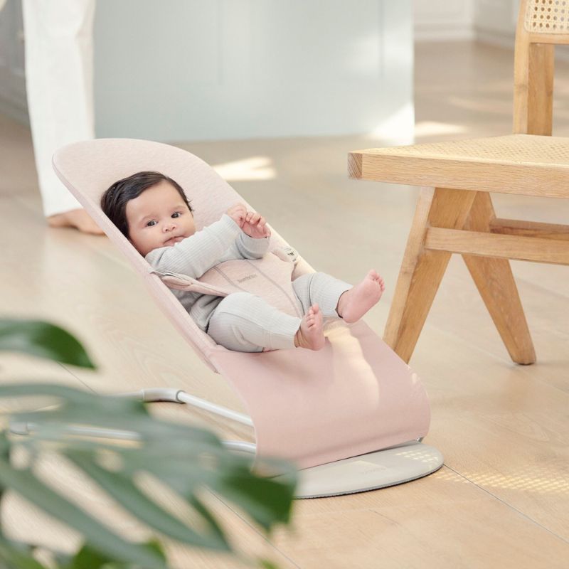 Ρηλάξ Bliss Light Pink 3D Jersey BabyBjorn