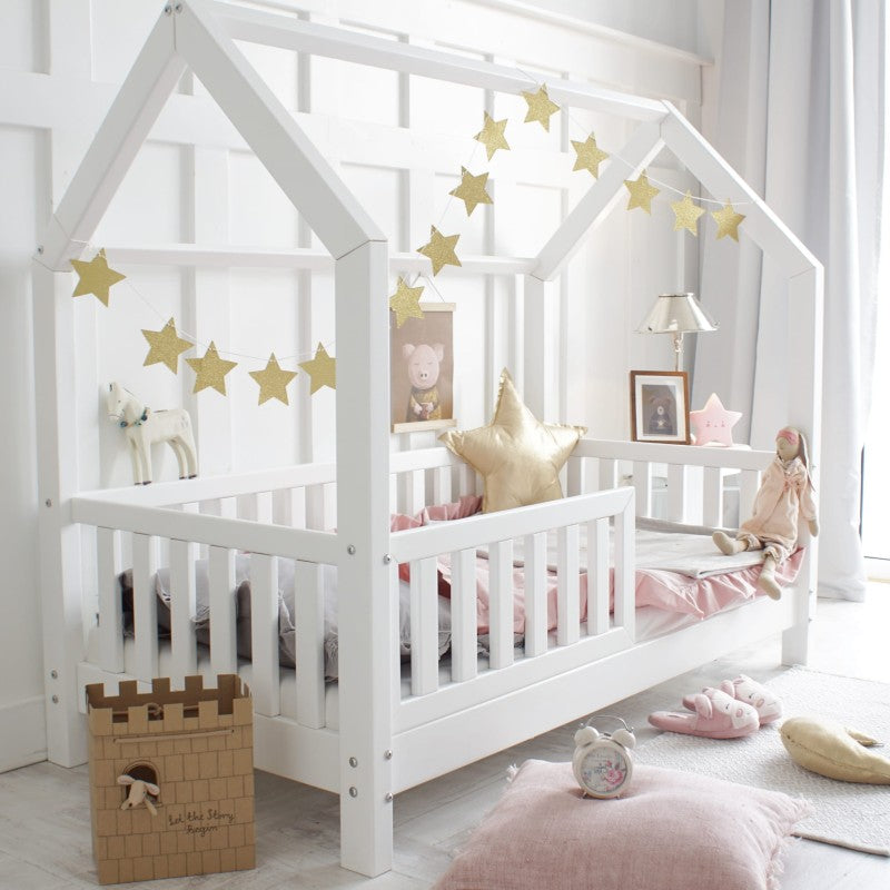 Παιδικό Κρεβάτι Bianco Με Προστατευτικό Κάγκελο  - 10% Έκπτωση Στο Στρώμα
