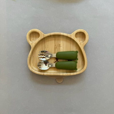 Πιατάκι Οικολογικό Bamboo Με Aντιολισθητική Bάση Panta