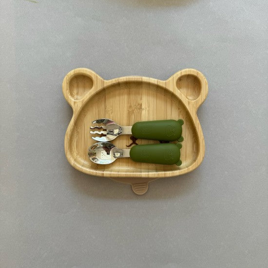 Πιατάκι Οικολογικό Bamboo Με Aντιολισθητική Bάση Panta