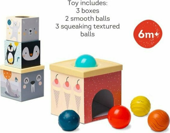 Παιχνίδι Στοίβαξης North Pole Ball Drop Stacker 12+m