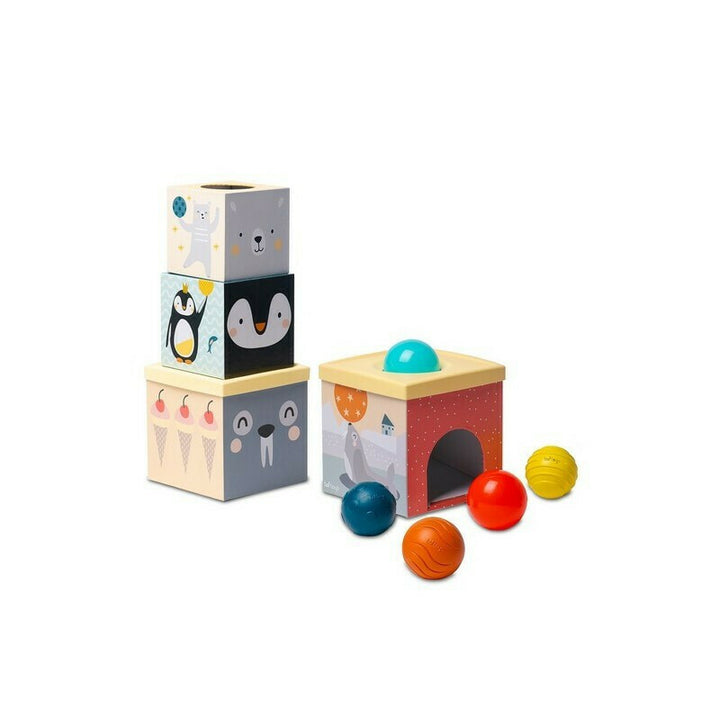 Παιχνίδι Στοίβαξης North Pole Ball Drop Stacker 12+m