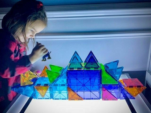 Μαγνητικό Παιχνίδι 100 Κομματιών Clear Colors Magna Tiles
