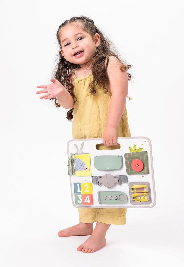 Βρεφικό Παιχνίδι Buckle Board από Ύφασμα 18+m