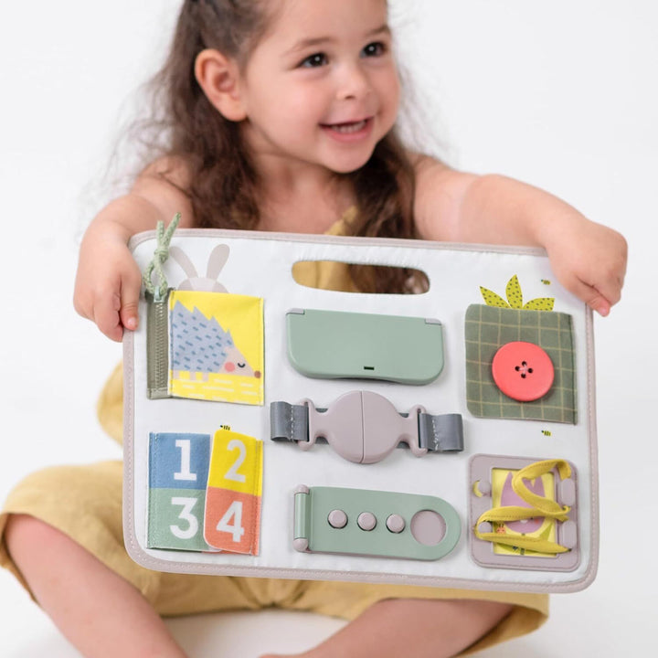 Βρεφικό Παιχνίδι Buckle Board από Ύφασμα 18+m