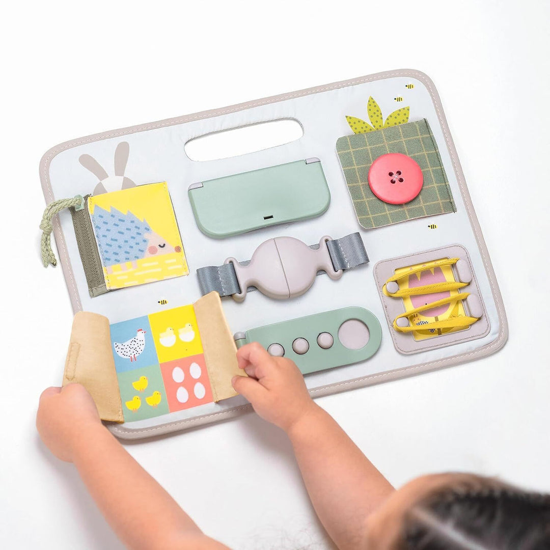 Βρεφικό Παιχνίδι Buckle Board από Ύφασμα 18+m