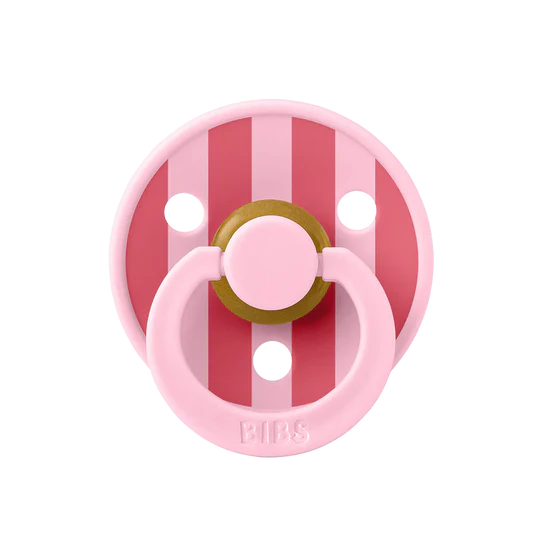 Πιπίλα Studio Colour Latex Baby Pink / Coral 6+m 2τμχ