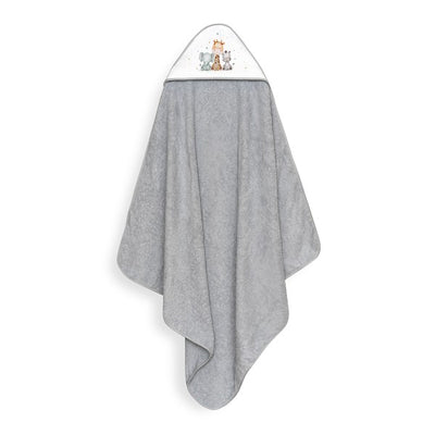 Σετ Μπουρνούζι & Σαλιάρα Elefante Grey