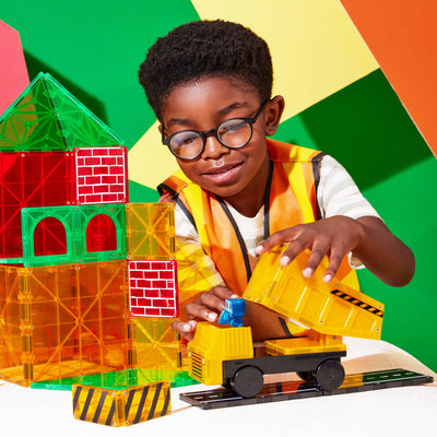 Μαγνητικό Παιχνίδι 50 Κομματιών Builder XL Magna Tiles