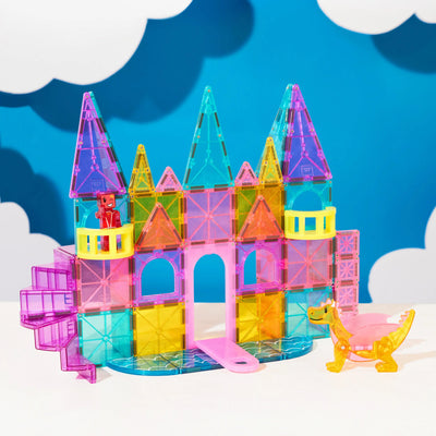 Μαγνητικό Παιχνίδι 48 Κομματιών Castle DLX Magna Tiles