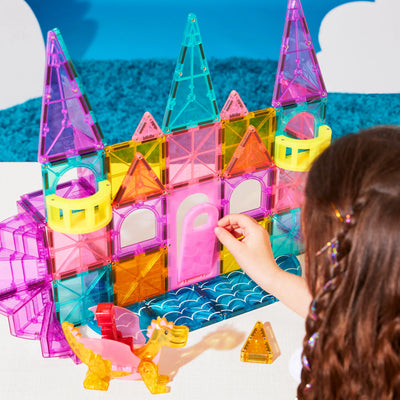 Μαγνητικό Παιχνίδι 48 Κομματιών Castle DLX Magna Tiles