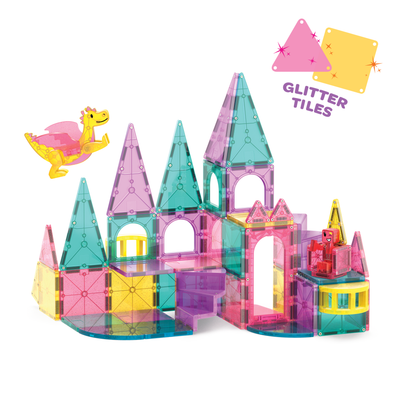 Μαγνητικό Παιχνίδι 48 Κομματιών Castle DLX Magna Tiles