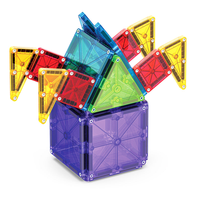 Μαγνητικό Παιχνίδι 46 Κομματιών Combo + Micromags Magna Tiles