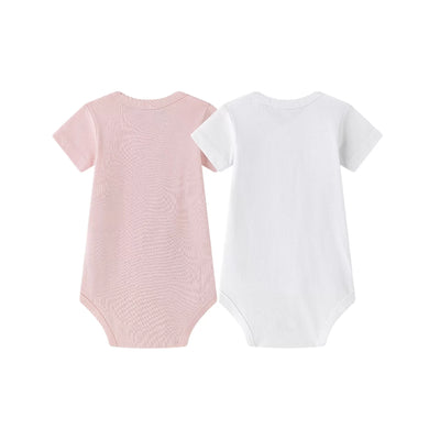 Σετ Βρεφικά Φορμάκια Cute Elephants Pink/ White