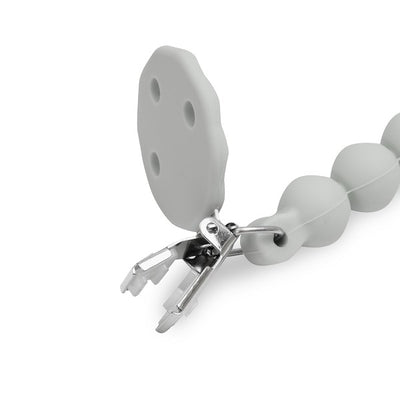 Κλιπ Πιπίλας Σιλικόνης Petrol Grey
