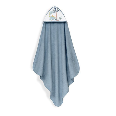 Σετ Μπουρνούζι & Καπέλο Μπάνιου Dino Petrol