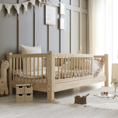 Παιδικό Κρεβάτι Alto Φυσικό Ξύλο - 10% Έκπτωση Στο Στρώμα